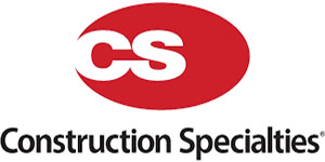 A red and white logo for construction specialists.